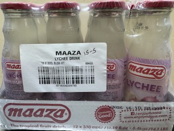 Maaza Lychee Drink 12x330 ML