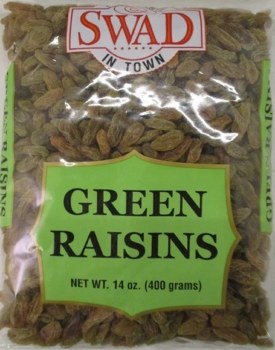 Swad Green Raisins 400 gm