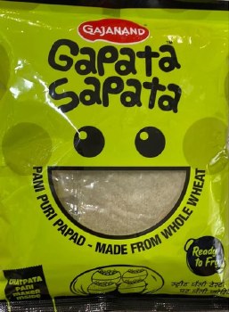 Gajanand Gapata Sapata Uncooked Pani Puri 200 G