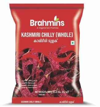 Brahmins Kashmiri Chilli Whole 100 G