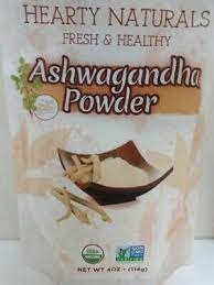 Hearty Naturals Ashwagandha Powder 4 Oz