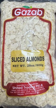 Gazab Sliced Almonds 800 G