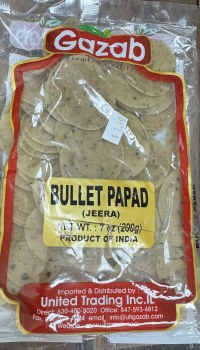 Gazab Bullet Papad Jeera 200 G