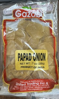 Gazab Papad Onion 200 G