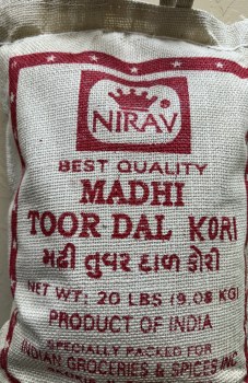 Nirav Madhi Tour Dal Kori 20 Lbs