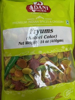 Adani Fryums (Katori Color) 400 G