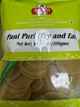 Adani Pani Puri (Fry and Eat) 200 G