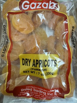 Gazab Dry Apricots (Turkish) 200 G