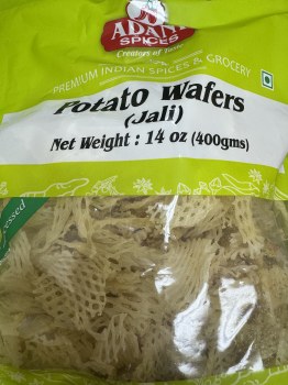 Adani Potato Wafers (Jali) 400 G