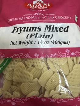 Adani Fryums Mixed (Plain) 400 G