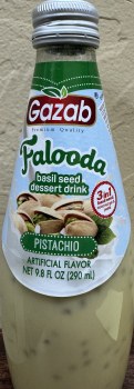 Gazab Falooda Basil Seed Dessert Drink Pistachio Artificial Flavour 290ML