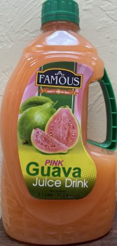 Famous Pink Guava Juice Drink 2 Ltr