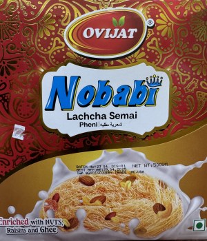 Ovijat Nobabi Lachcha Semai Pheni 500 G