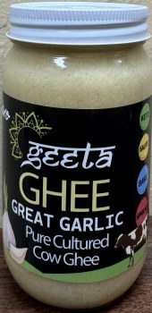 Geeta Great Garlic Cow Ghee 16 Oz