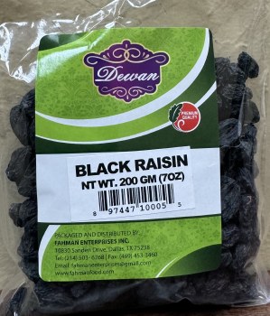 Dewan Black Raisins 200 G