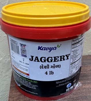 Kavya Jaggery Gur 4 Lbs