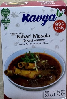 Kavya Nihari Masala 50 G