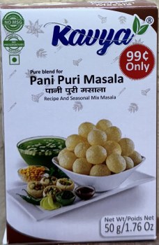 Kavya Pani Puri Masala 50 G