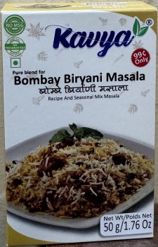 Kavya Bombay Biryani Masala 50 G