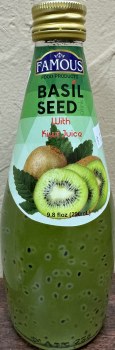 Famous Basil Seed With Kiwi Juice 290 ML