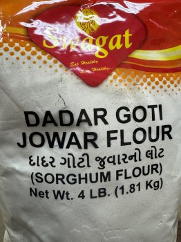 Swagar Dadar Goti Jowar Flour (Sorghum Flour) 4 Lbs