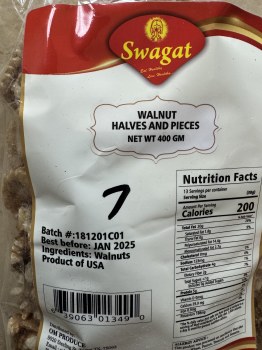 Swagat Walnut Halves & Pieces 400 G