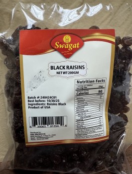 Swagat Black Raisins 200 G