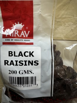 Nirav Back Raisins 200 G