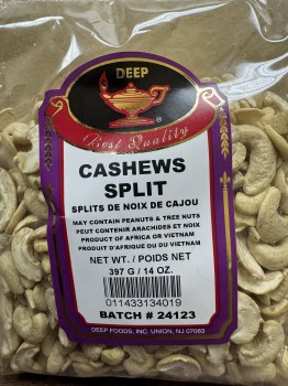 Deep Cashew Split 14 Oz