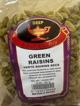 Deep Green Raisins 400 G