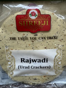 Shreeji Rajwadi Urad Crackers 200 G