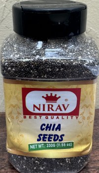 Nirav Chia Seeds Jar 330 G