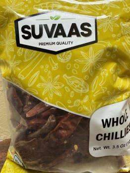 Suvaas Chilli Whole 100 G