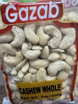 Gazab Cashew Whole 200 G