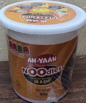 Ah-Yaan Cup Instant Masala Flavour Noodles 40 G