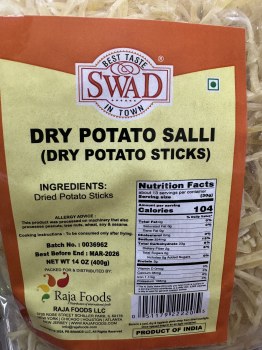 Swad Dry Potato Sticks 400 G