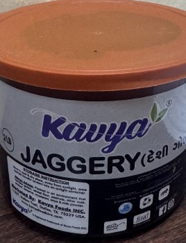 Kavya Jaggery Gur 2 LBS