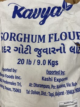 Kavya Juwar Atta Dadar Goti (Sorghum Flour) 20 LBS