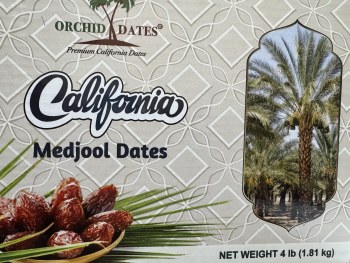 Orchids California Mejdool Dates Fancy 4 LBS