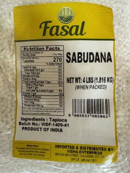 Fasal Sabudana 4 LBS