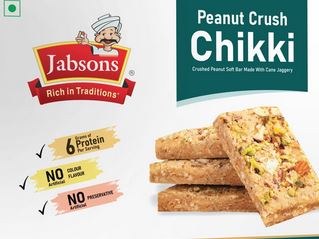 Jabsons Peanut Crush Chikki 400 G