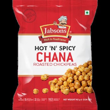 Jabsons Hot N Spicy Chana 140 G