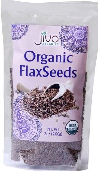 Jiva Organics Flax Seeds 7 OZ