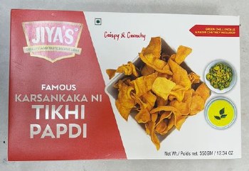 Jiya's Karsankaka Ni Tikhi Papdi 350 G