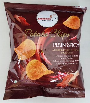 Kb Potato Chips Plain Spi 100g
