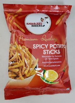 Kb Spicy Potato Sticks 75g