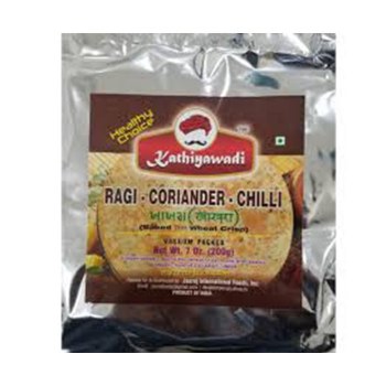 Kathiyawadi Ragi-Coriander-Chilli Khakhra 200 G