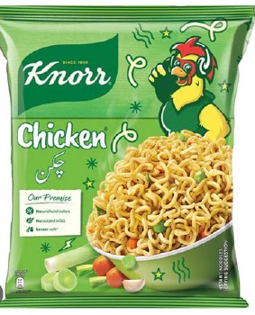 Knorr Chicken Artificially Flavoured Instant Ramen Noodles 66 G