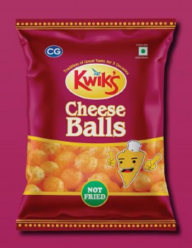 Kwiks Cheese Balls 40gm
