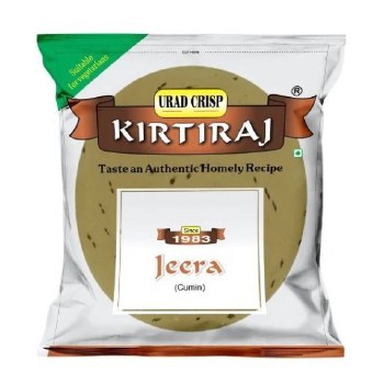 Urad Crisp Kirtiraj Jeera (Cumin) Papad 200 G